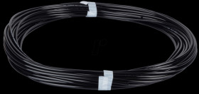 PU tube 4 mm, 20 m roll, black