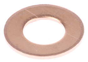 Podkładki do śruby M10 Zwykła wew 10.50mm Miedź zew 13.70mm