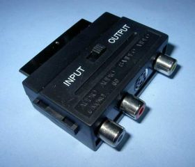 ROZG.WT.SCART-&gt;GN.SCART+3xGN.CINCH+SVHS+PRZEŁĄCZNIK