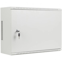 Szafa wisząca RACK 19 4U+3U+ DIN typu skrzynka uniwersalna 540x200mm szara CATV Lanberg