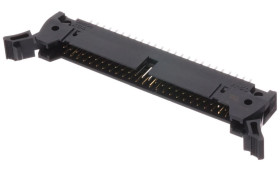 Złącze IDC 50-pinowe 2-rzędowe raster: 2.54mm Męski Przewlekany RS PRO