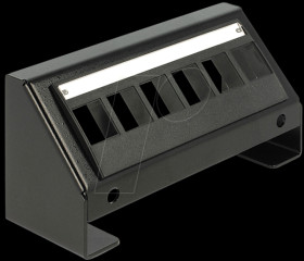 86268 Keystone 6-port multimedia panel bracket
