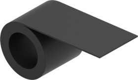 Adhesive tape, 19.05 x 0.51 mm, black, 9.14 m, 605980-1