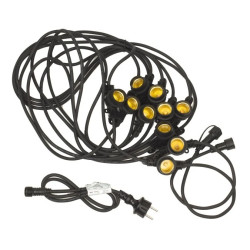 Maclean Energy MCE410 girlanda ogrodowa na 10x źródła światła z trzonkiem E27