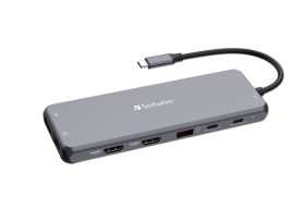 Hub USB USB 3.2 32153 RJ45 8 160.2 mm Magistrala USB, Verbatim