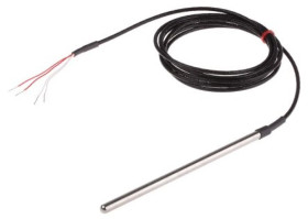 Termopara typ PT 100, -50C do +250C 150mm kabel 2m, Stal nierdzewna