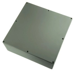 Obudowa ekranowana Szary, 250 x 250 x 100mm, RS PRO