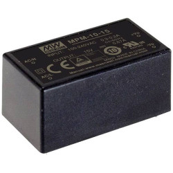 Mean Well MPM-10-12 AC/DC PSU 12V 850mA for medical devices compact design