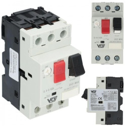 Wyłącznik silnikowy 0,4A-0,63A 3P 6kV 230/400V GV-2 VCX
