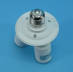 ADAPTOR ROZGAŁĘŹNIK E-27-&gt;3xGN.E-27