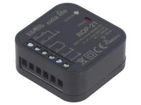 Odbiornik, dopuszkowy, 230VAC, NO, IP20, -10÷55C, 330m ROP-21