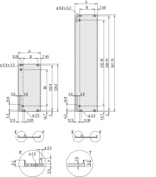 Uchwyt, seria: 30848, typ: Panel przedni, M4