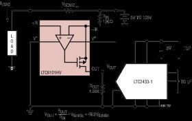 LTC6101 - High Voltage, High-Side Current Sense Amplifier in SOT-23