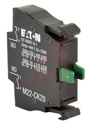 Blok styków Eaton RMQ Titan M22 blokada Blok styków 2NO 220 V dc, 240V ac