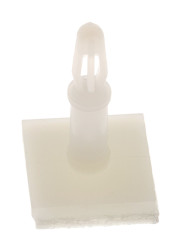 Podpórka PCB LCBSBM-8-01 ART, Ø 3.18mm, H 12.7mm, 12.7 x 12.7mm , materiał: Nylonowe, Essentra