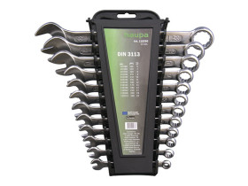 Zestaw kluczy płasko-oczkowych 12-elementów 110250 HAUPA