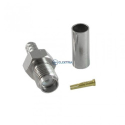 gniazdo SMA zaciskane RG174