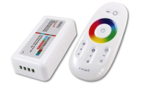 Kontroler LED RGB RF dotykowy, zasilanie 12/24Vdc