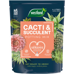 Westland 10200094 Cacti &amp; Succulent Potting Mix 4 litre