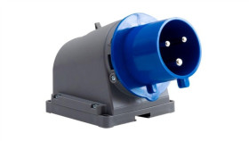 Wtyk Przemysłowy Stały Odbiornikowy 32A 3P Ip44 /Fe/