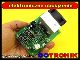 Moduł elektronicznego obciążenia 60W