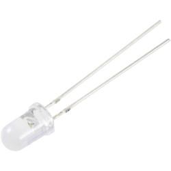 TRU COMPONENTS TC-10551684 LED Green Circular 5 mm 3000 mcd 100&#xB0; 20 mA 2.9 V