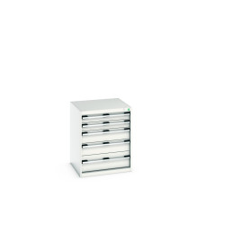 Szafa 5, kolor: Jasnoszary, materiał: Stal, 800 mm x 650mm x 650 mm, Bott