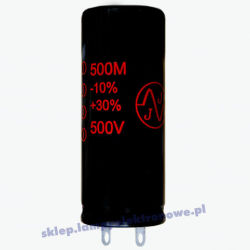 Kondensator 500uF/500V Chassis JJ