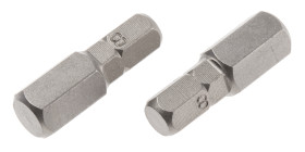 Końcówka wkrętaka Końcówka wkrętakowa sześciokątna 8 mm RS PRO