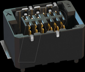 406-52112-51 Zero8 s straight 4.85mm Shield 12-pin, Socket, LOW, Shielded