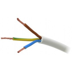 Przewód elektryczny linka H03VV-F OMY 3x1,5mm2 300V 100m MERCOR