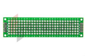 Uniwersalna dwustronna płytka drukowana PCB 2x8cm 168 pól otworów cynowanych pól kontaktowych