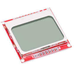 Niebieski wyświetlacz LCD 84x48 SPI zgodny z Nokia 5110 do Arduino PCD8544