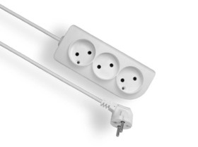 Przedłużacz CLASSIC 3-gniazda b/u 3m /OMY 2x1/ PSN-33