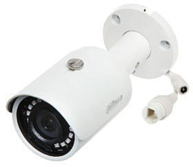 Kamera IP tubowa 2Mpix Full HD 2,8mm szeroki obiektyw kompresja H.264/H.265 IPC-HFW1230S-0280B-S4