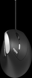 13532 Mouse, wired, USB, ergonomic, black