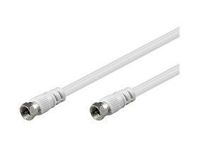 SAT Anschlusskabel, Weiß