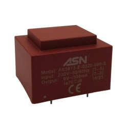 TSZZ3,2 9V-0,356A 3,2W Trafo Transformator TSZZ