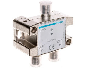 Rozdzielacz sygnału TV 2 krotny TN202S