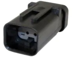 Plug, unequipped, 4 pole, straight, 2 rows, gray, 776488-2 | elecena.pl ...