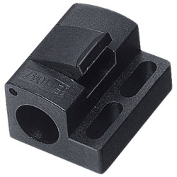 Pepperl&#x2B;Fuchs BF 12-F Flange Black Plastic Case for Sensors Easy Mounting