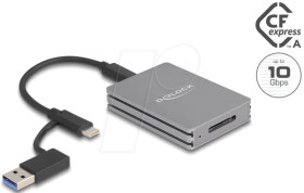 91012 Card Reader, USB-A/-C, CFexpress Type-A