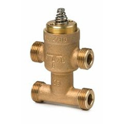 Zawór elektryczny Brąz liczba portów 3 Port Seat Valve With bypass Siemens Kula