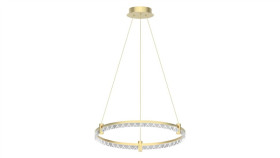 Lampa Wisząca Elegance 36W Led Złoty 4000K 36W Led Ip20 Ml0996 Milagro