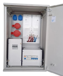 Rozdzielnica budowlana 16/5 32/5 2x230V rozdzielnia licznikowa erbetka złącze pomiarowe RLB46C25