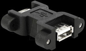 65559 USB 2.0 type A port &gt; type A port Screw terminal