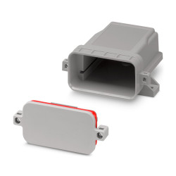 Obudowa urządzeń elektronicznych 97.8mm Obudowa zewnętrzna 97.8 x 89.4 x 45.1mm materiał: Poliwęglan Phoenix Contact