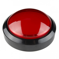 Big Push Button 10cm - czerwony (wersja eko)