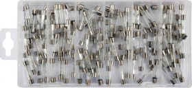ZESTAW BEZPIECZNIKÓW SZKLANYCH 6X30MM 120 SZTUK MIX