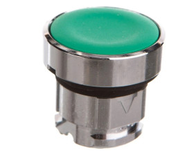 Główka przycisku kryta ziel. O22 push-push bez ozn. ZB4BH03